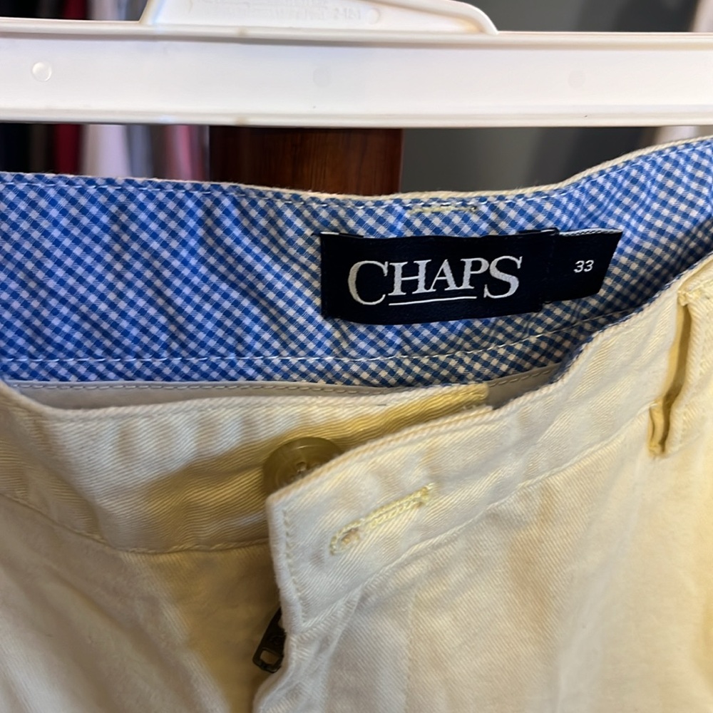 Chaps Flat Front Shorts - Picture 2 of 3